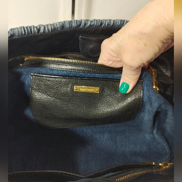 💙MIU MIU Denim Matelasse Bag Bundle - Picture 9 of 11